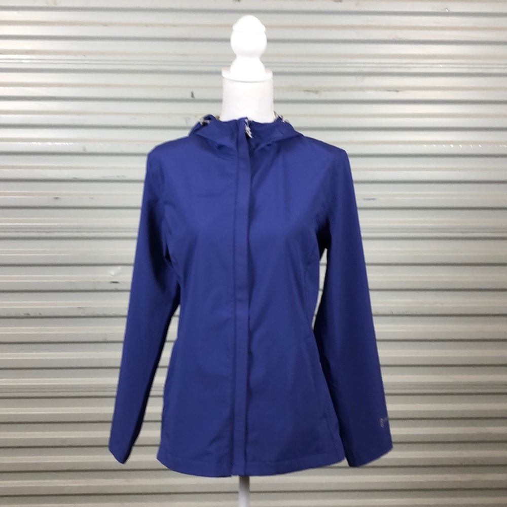 Free Country Ladies Waterproof Purple Rain Jacket